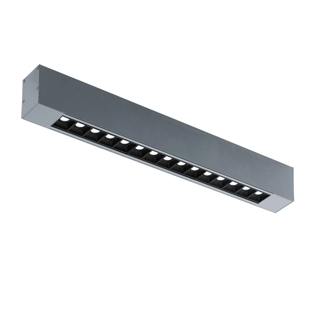 ALBAVILLA LED-SURFACE PROFILE L-403 argintiu 30° 3000K