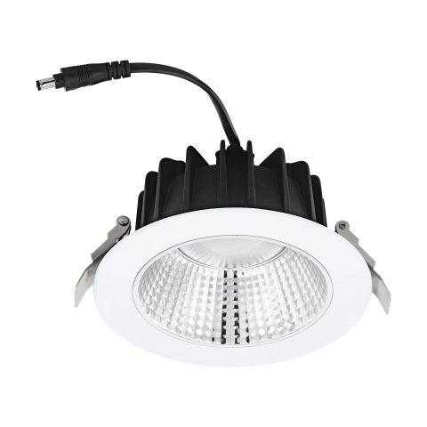ERZENI LED-RECESSED LUMINAIRE Ø150 alb/ALU