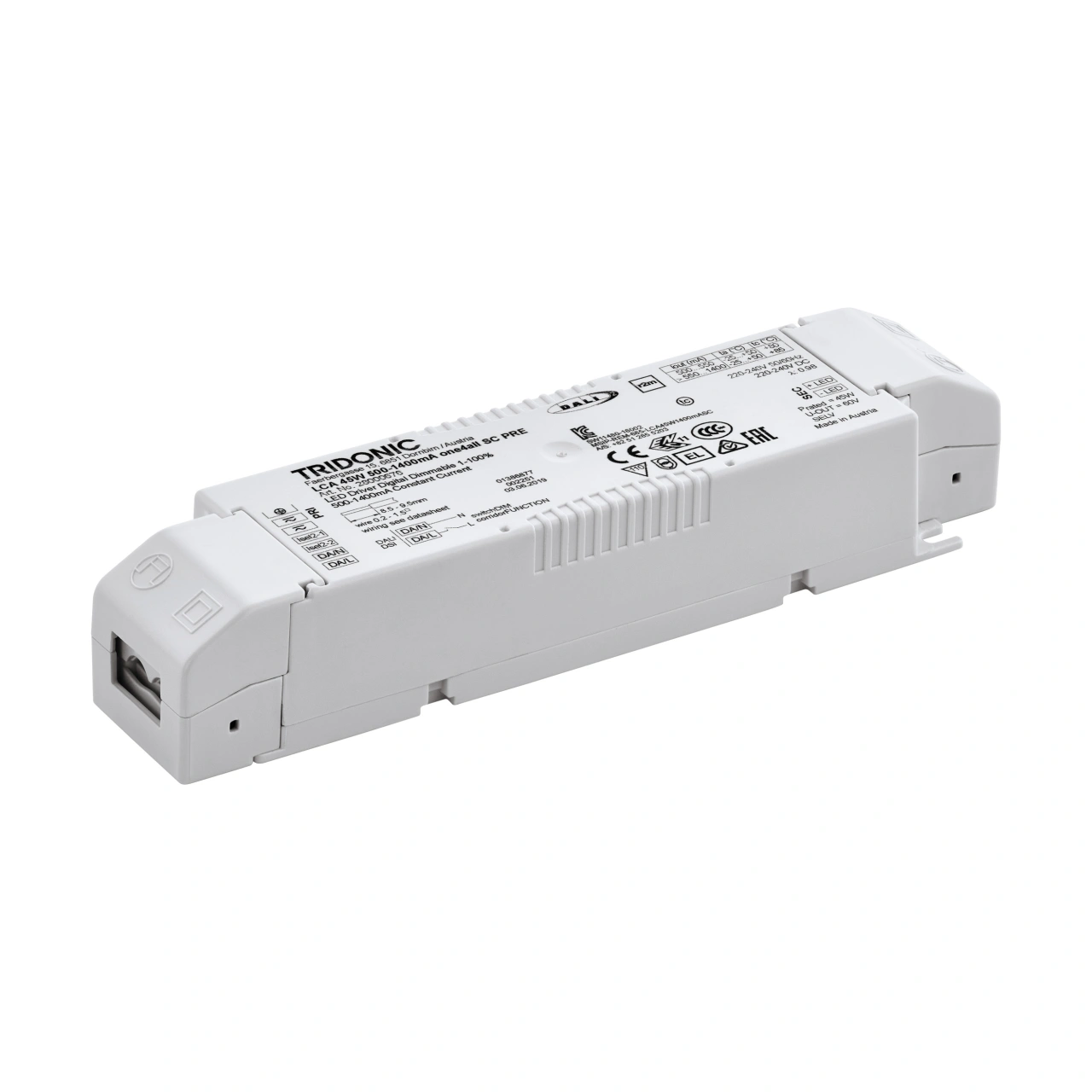 LED DRIVER LCA 45W 500-1400mA 10K