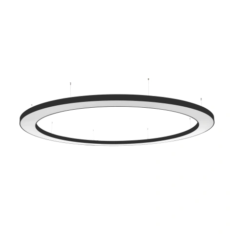PASTRENGO 3 Ø5000 352W 35.640lm 840 230V LED negru Dali