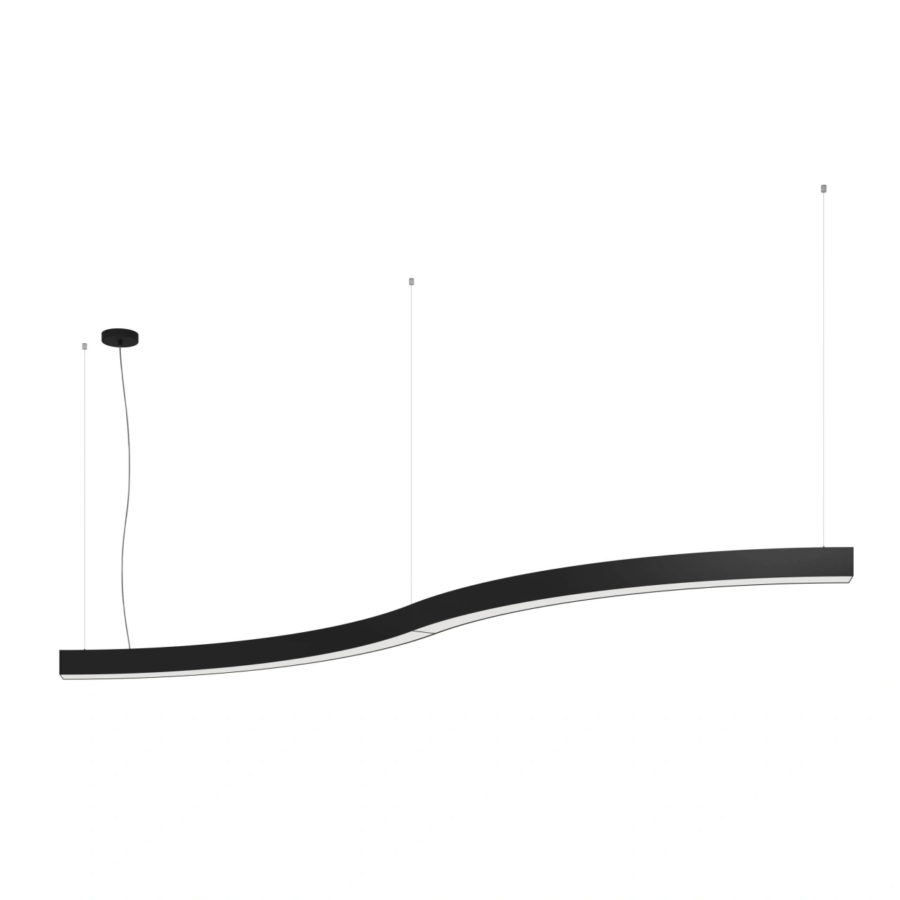 PASTRENGO 3 Snake 32W 3125lm 830 230V LED negru