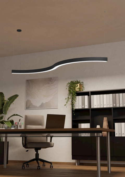 PASTRENGO 3 Snake 32W 3125lm 830 230V LED negru Dali_1