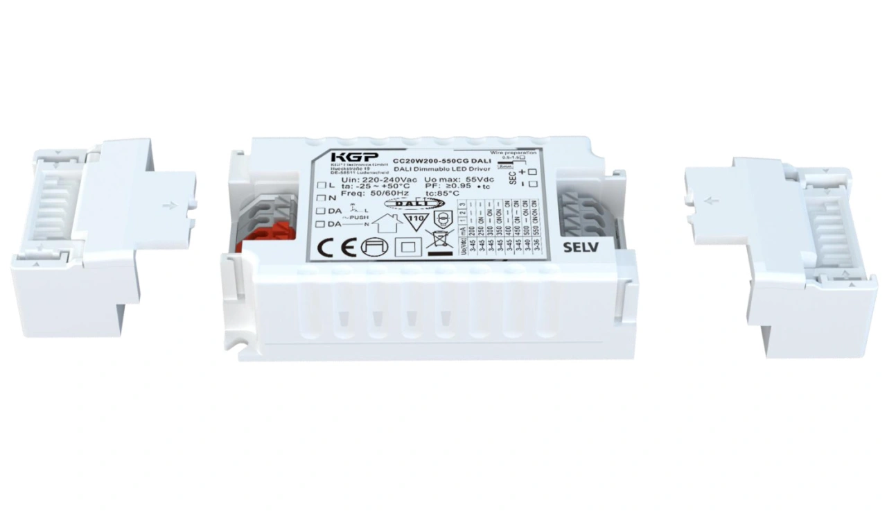 LED-DRIVER KGP CC20W200-550CG DALI incl. Cablu de legatura