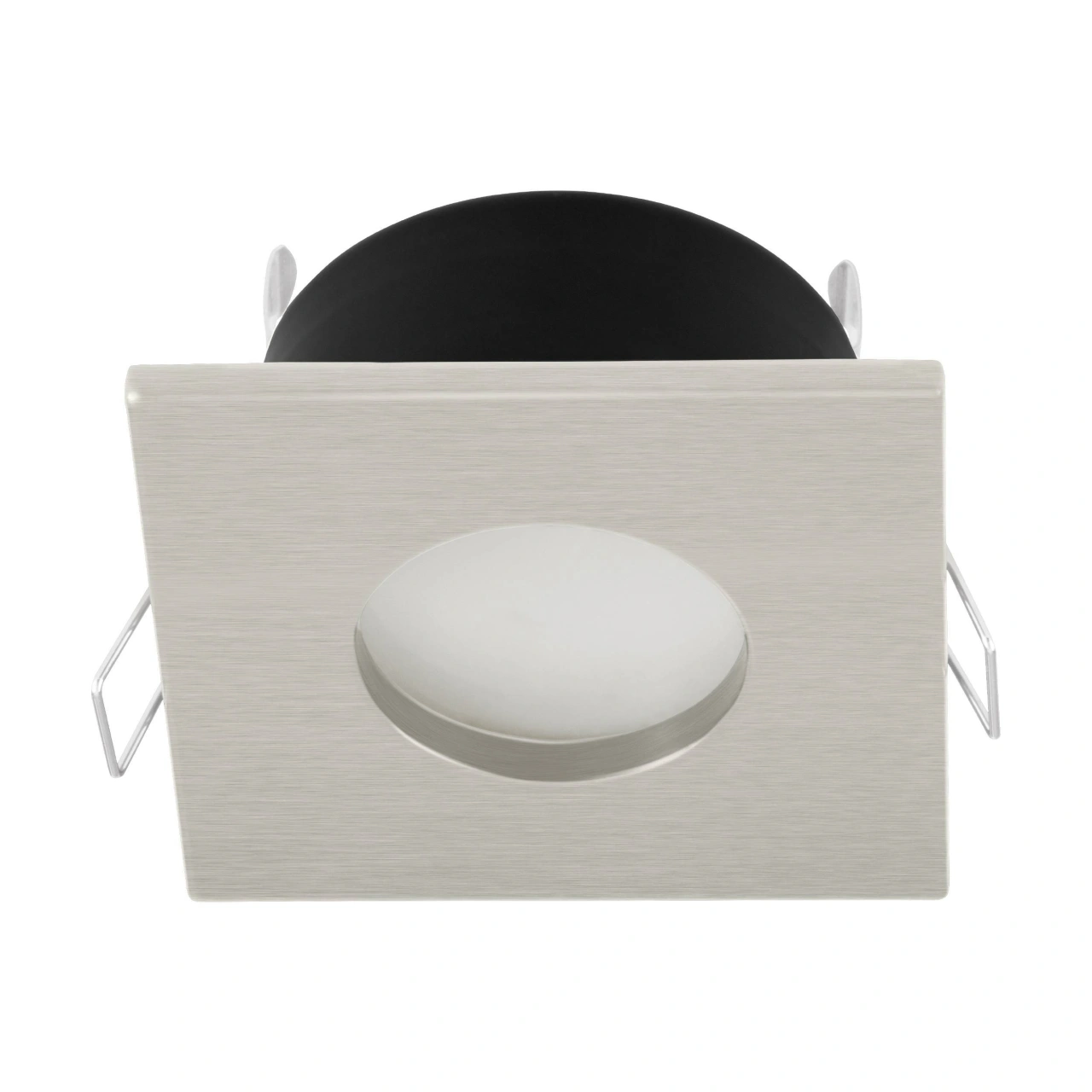 SPOTGEHÄUSE 83X83 NICKEL-M/SAT'TEDO IP65