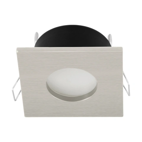 SPOTGEHÄUSE 83X83 NICKEL-M/SAT'TEDO IP65