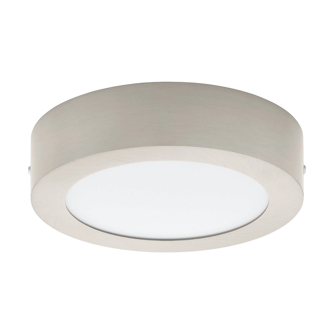 Plafoniera LED Ø170 nichel-mat 'FUEVA PRO'