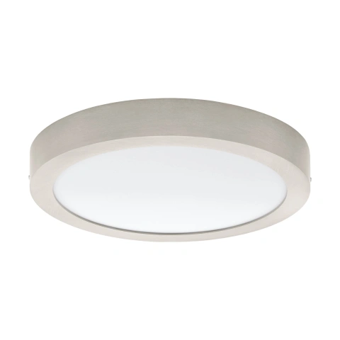Plafoniera LED Ø300 nichel-mat 'FUEVA PRO'