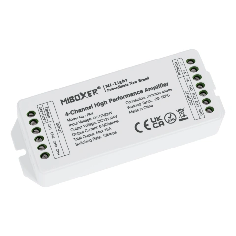 AMPLIFICATOR DE ÎNALTA PERFORMANȚĂ PE 4 CANALE