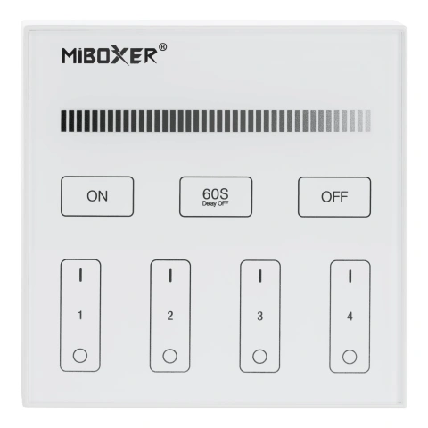 RF-PANEL-FERNBEDIENUNG 4-ZONE (LUMINOS
