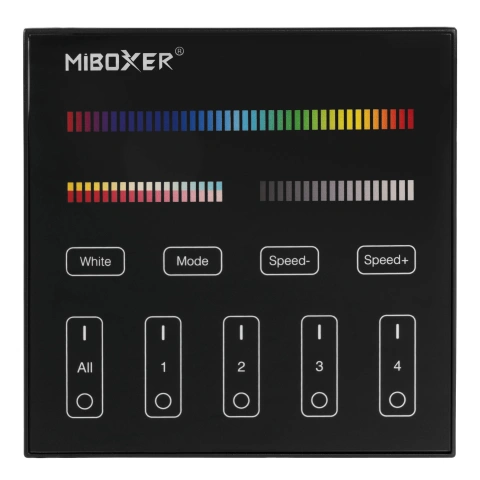 RF-PANEL-FERNBEDIENUNG SW 4-ZONE(RGB+CCT