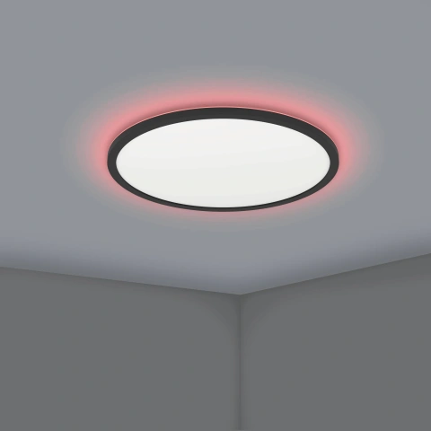 ROVITO-Z CL 16,6W 2200lm RGB + TW Ø420 negru_1
