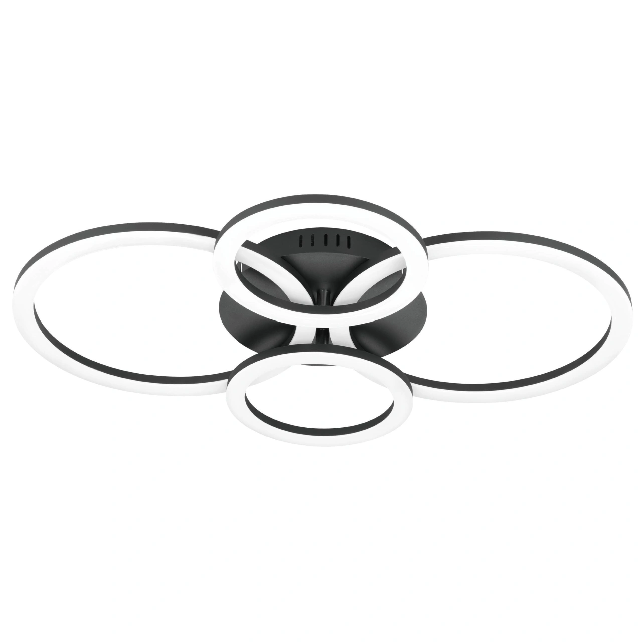 PARRAPOS-Z CL 41W 5800lm tuneable white 614X450, negru/alb