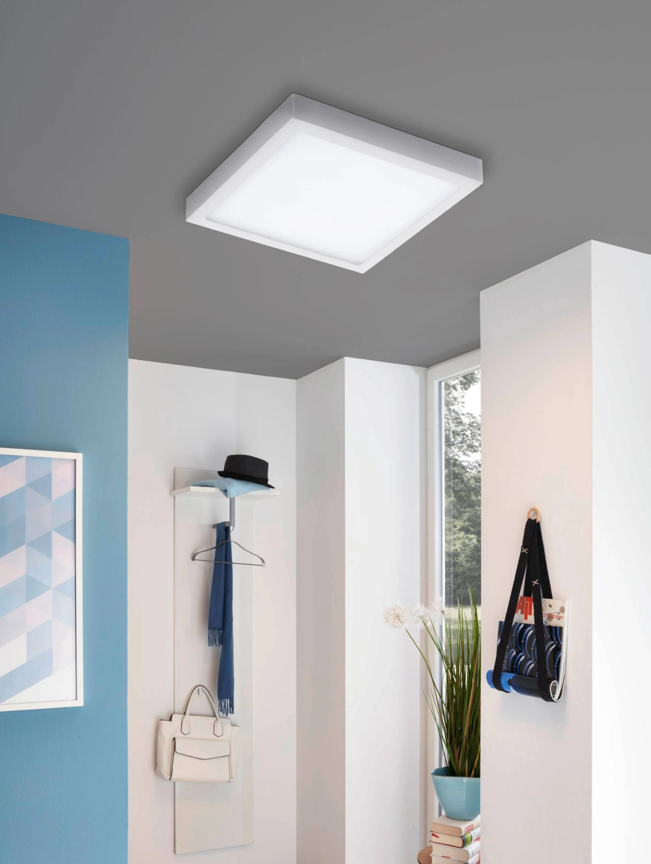 Fueva-C 21W LED-BLUETOOTH®-RGB/CCT Spot 300x300 alb
