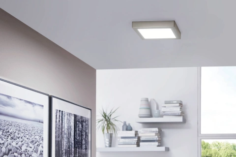 Fueva-C 21W LED-BLUETOOTH®-RGB/CCT Spot 225x225 nichel