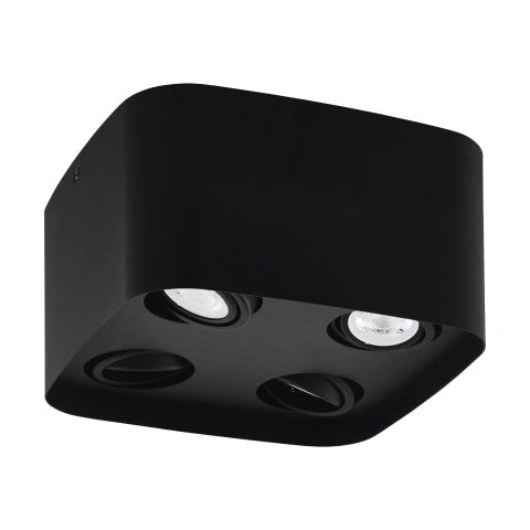 CAMINALES-Z CL 4X5W 345lm RGB+TW GU10 negru