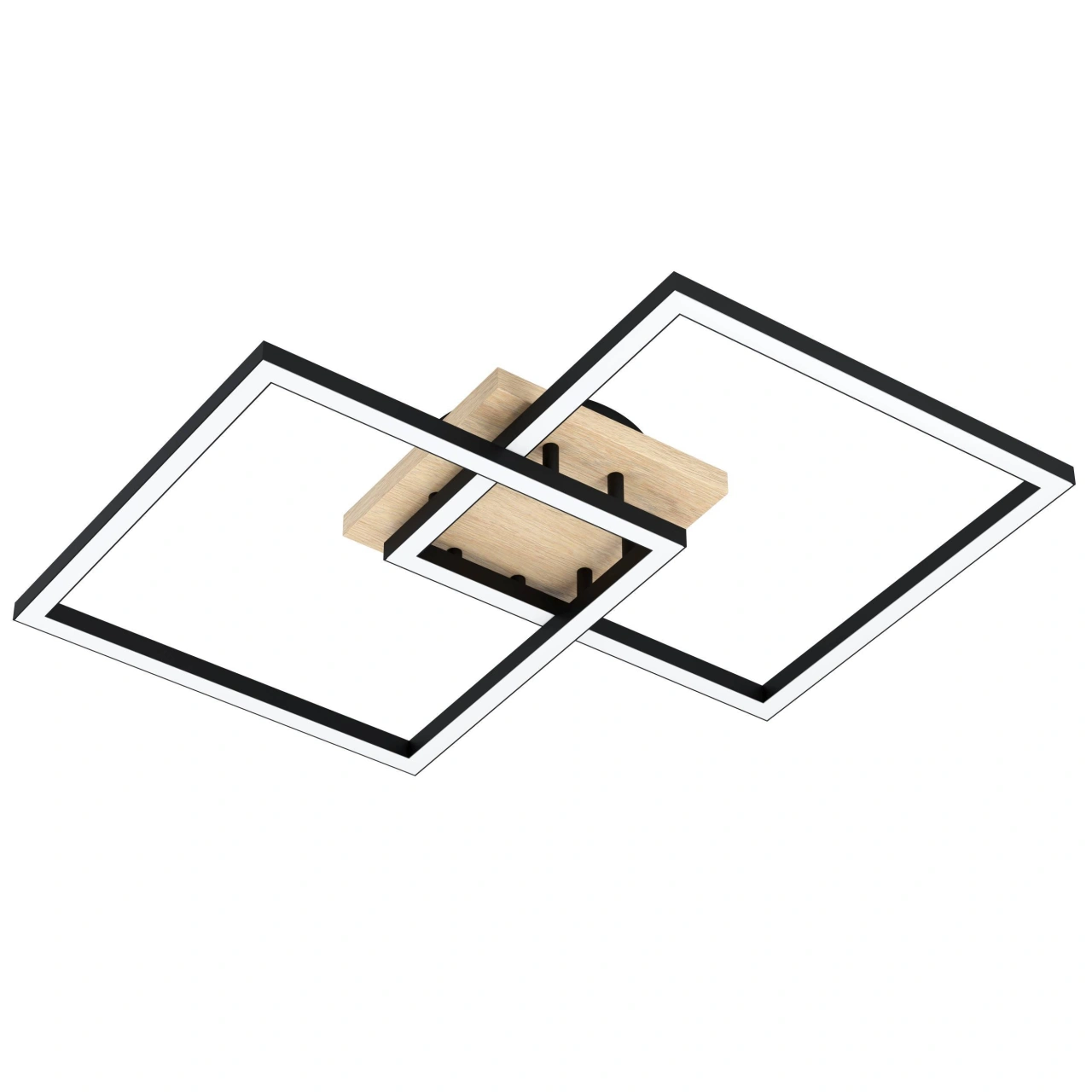LOMALTAS-Z CL 4X8W 4400lm tuneable negru/lemn/alb