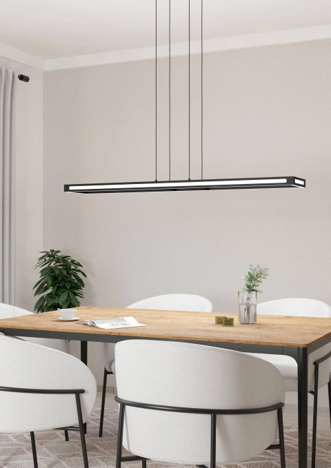 SALVILANAS-Z PL 33W 4300lm tuneable white , negru/alb_2
