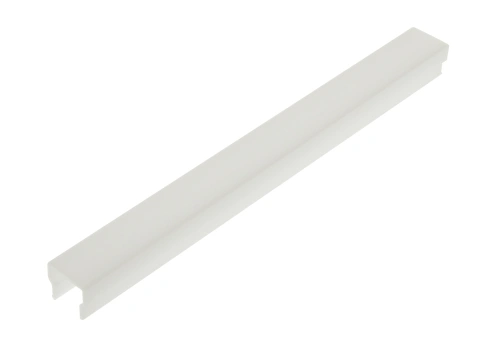 PMMA capac KLR patrat opal - L-2000mm B-14mm H-12,4mm