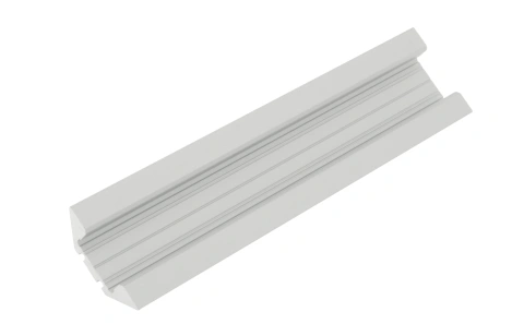Profil aluminiu LBE, L-2000mm B-25mm H-25mm