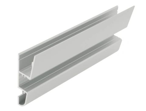 Profil aluminiu LBV, L-2000mm B-22mm H-65mm