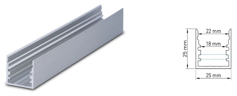Profil aluminiu TBR_1