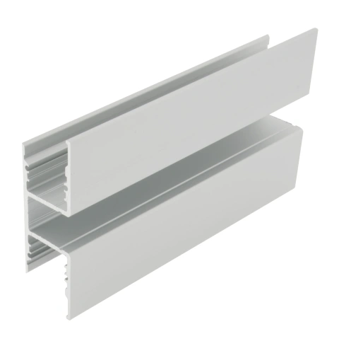 Profil aluminiu TBW, L-2000mm B-26,3mm H-80mm