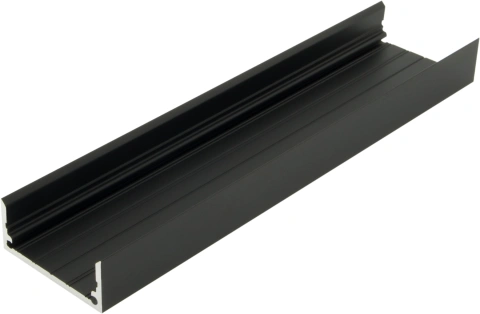 Profil din aluminiu CLF L-2000mm L-35mm H-15mm negru