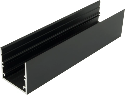 Profil din aluminiu CLR L-2000mm L-35mm H-35mm negru