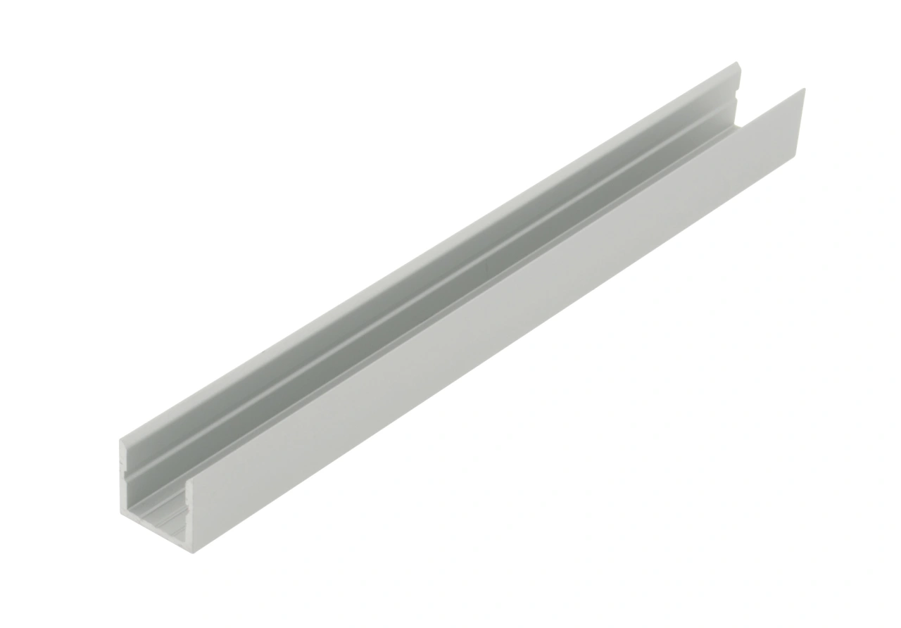 Aluminum profile KLR,  L-2000mm B-14mm H-13mm