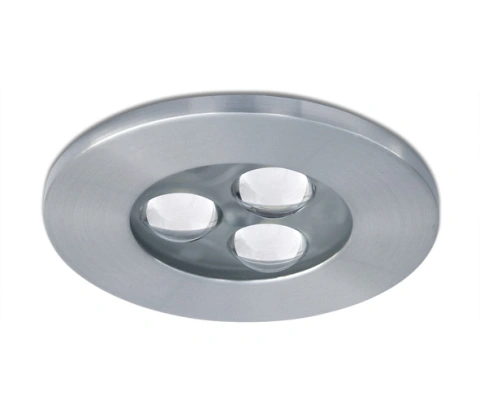 Tris-II-R LED 3x1W 3000K 135lm,dimabil,350mA,IP65,aluminiu