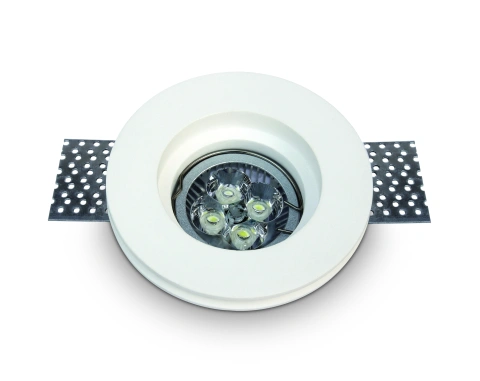 Gypsum Round GT1, MR16 GU10, 50W, IP20, alb_1