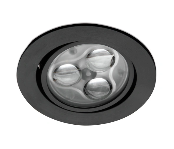 Tris-II-R/A1 LED 3x1W 3000K 135lm,dimabil,350mA,IP20,negru