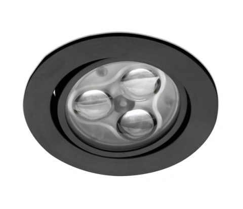 Tris-II-R/A1 LED 3x1W 3000K 135lm,dimabil,350mA,IP20,negru