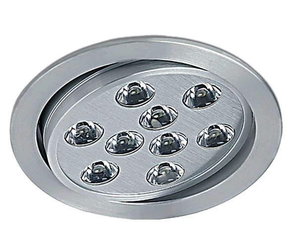 Siltu-R/A1 LED 9x1W 3000K 405lm,dimabil,350mA,IP20,alu