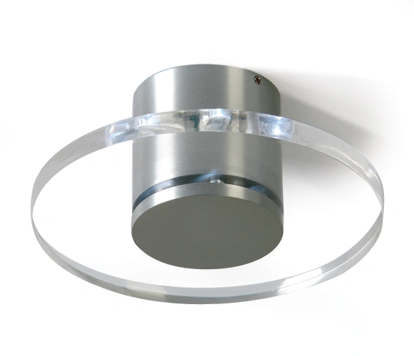 Roze-I-R LED 6x0,2W 6000K, IP20, aluminiu