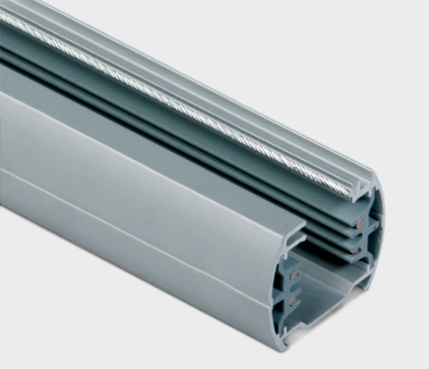 3PH- Power track 3m, alb, Serie albastru LINE ROUND
