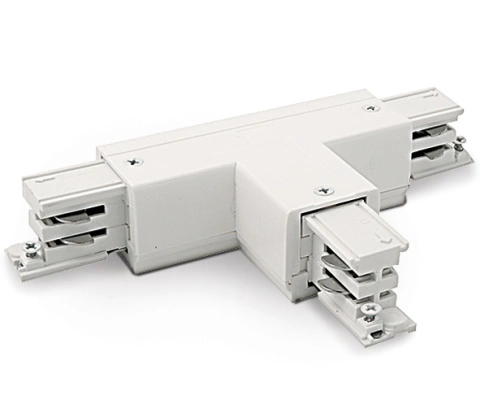 3PH-T-conector, alb