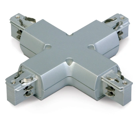 3PH- "X" conector,alb, Serie albastru LINE ROUND