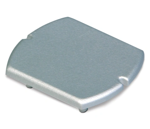 3PH- end capac, gri, Serie albastru LINE ROUND