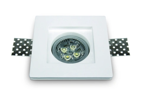 Gypsum Square GT1, MR16 GU10, 50W, IP20, alb_1