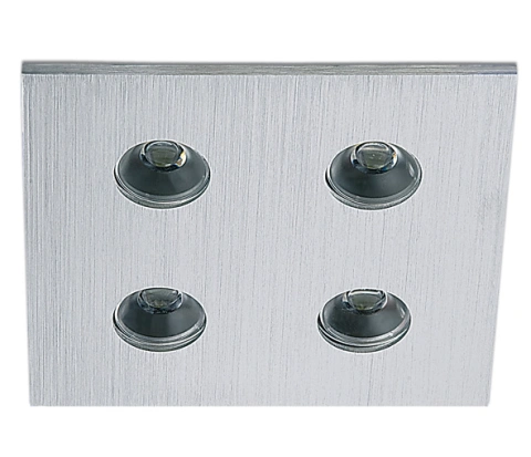 Nevil-Q LED 4x1W 6000K 240lm,dimabil,350mA,IP20,aluminiu