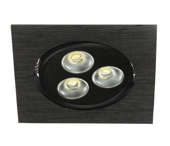 Tris-I-Q/A1 LED 3x1W 6000K 180lm,dimabil,350mA,IP20,negru