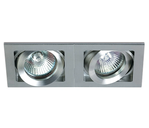 Helios-S/A2 2x50W GU5,3 MR16, 12V, IP20, aluminiu