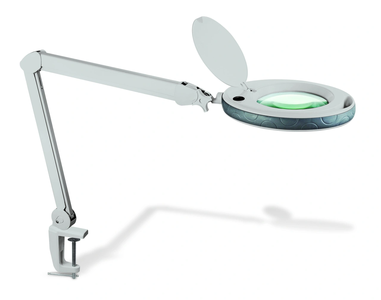 Magnifying lens cu LED light 8W, 760lm, 6000K 230V, alb