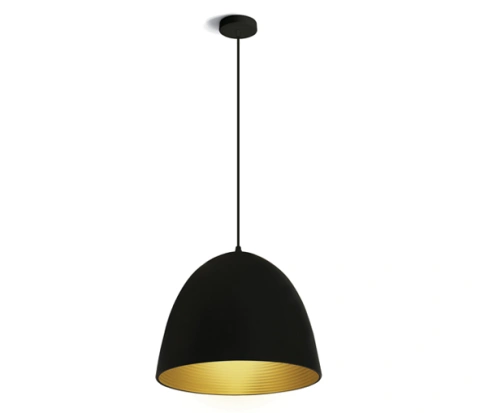 Bela Alto 2, Pendant luminaire, E27, 20W, IP20, negru