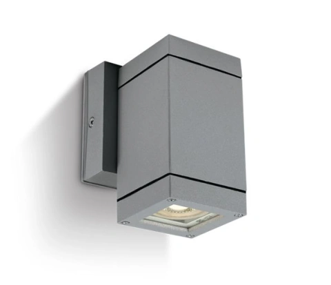 Cube 1-WL, 35W, MR16, GU10, 100-240V, IP54, gri