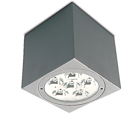 Mario-CL-Q LED 6x1W 3000K, IP54, gri