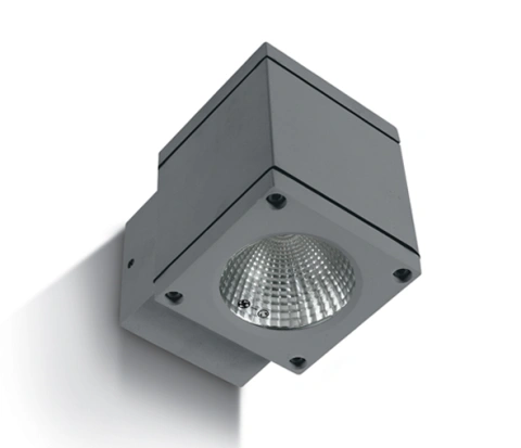 Mario-WL-Q LED 6W 3000K, 440lm, IP54, gri