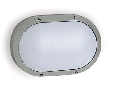 Aplică Teiko Oval, E27, 2x20W, IP54, gri