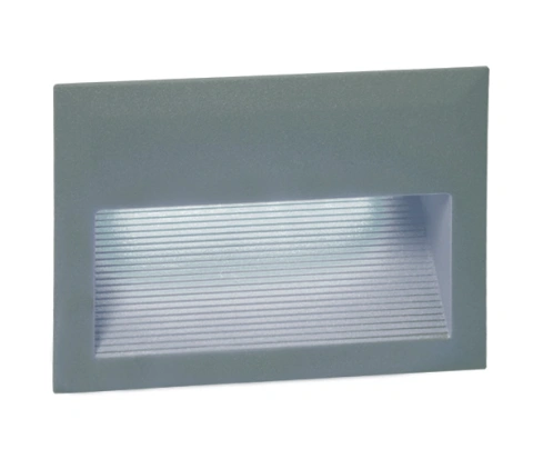 Cave Square LED, 2,7W, 3000K, IP54, gri, incl driver